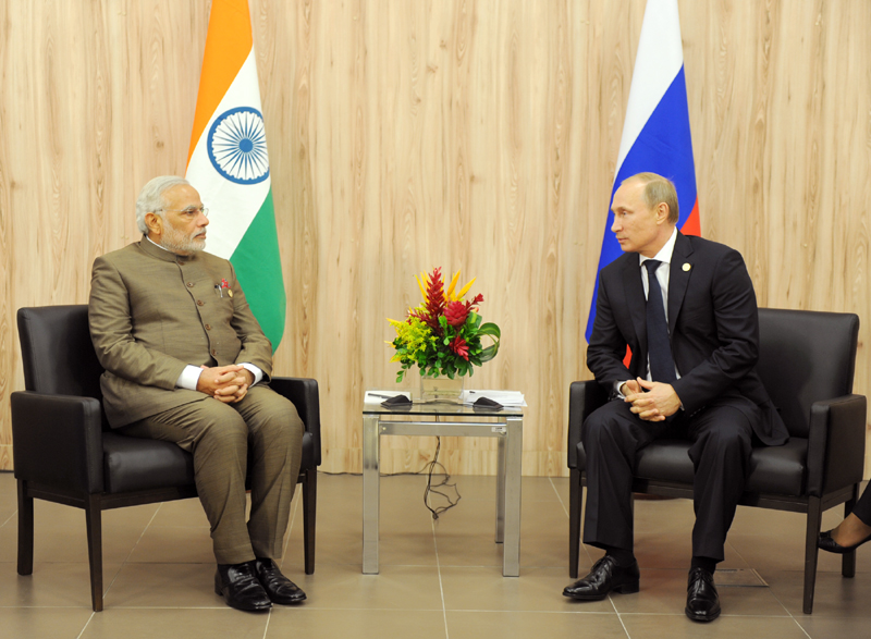 BRICS: PM Modi meets Russian President Vladimir Putin in Fortaleza 